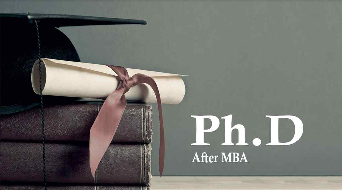 phd programs for mba graduates in india