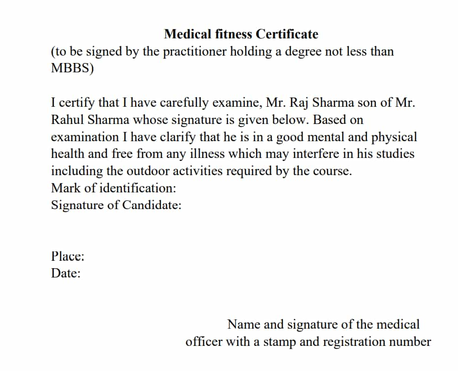 Australian Doctors Certificate Template