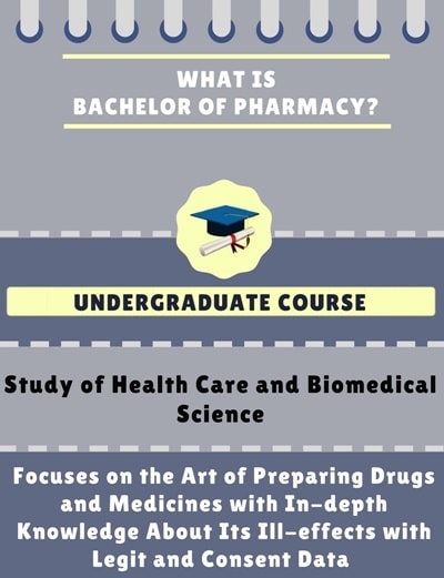 B.Pharmacy: Full Form, Course Details, Fees, Duration, Admission