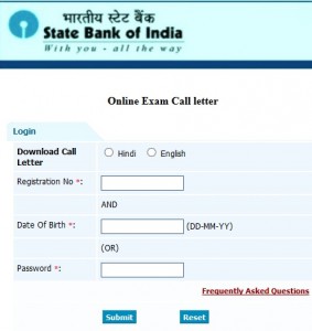 download admit card of sbi po 2018