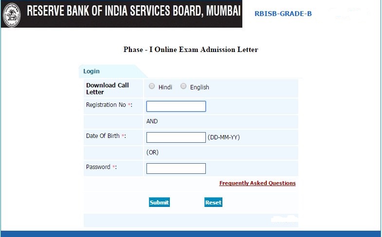 RBI Grade B Phase 2 Admit Card 2022 (Out): Download Link