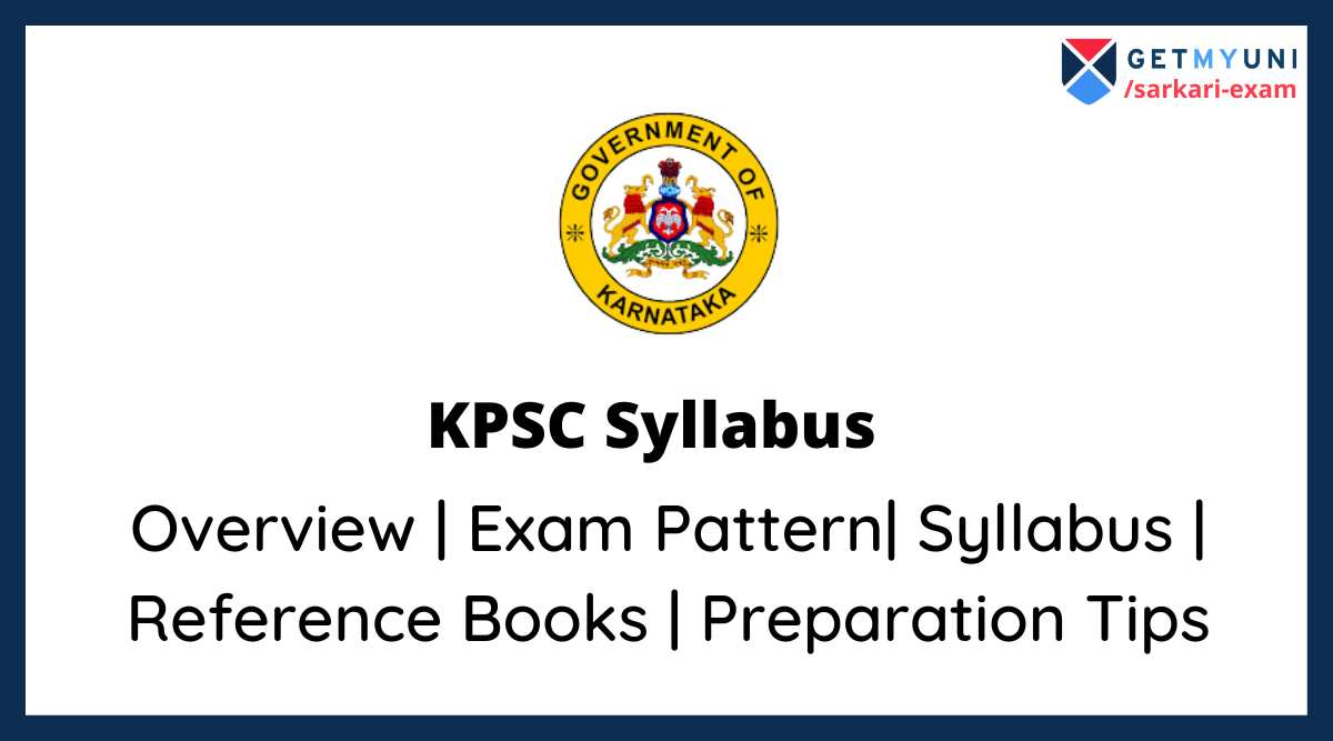 KPSC Syllabus 2022 KPSC Group A & B Exam, Exam Pattern