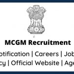 MCGM Recruitment