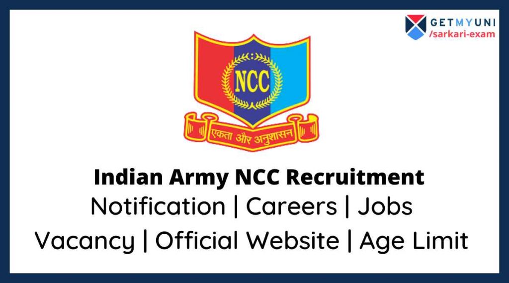 Indian Army Jobs For Ncc Cadets