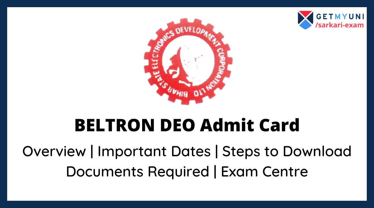 beltron-deo-admit-card-2022-exam-date-login-website