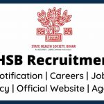 SHSB Recruitment