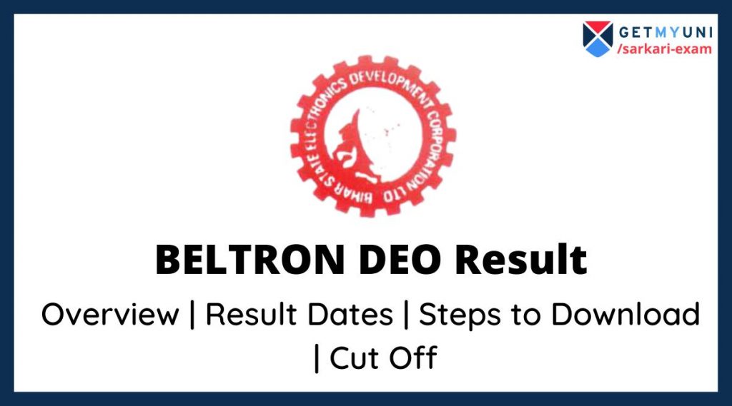 BELTRON DEO Result 2022 Dates, Cutoff, Selection Process