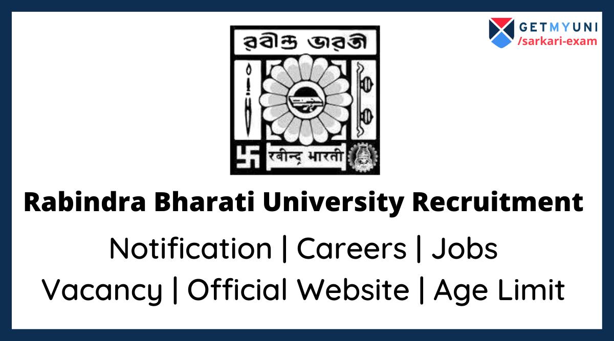 Rabindra Bharati University Recruitment 2022: Eligibility Criteria