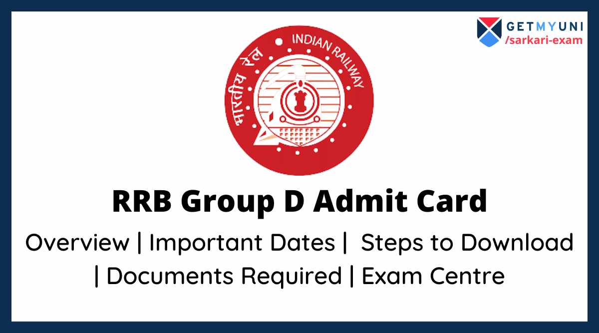 Railway RRB Group D Admit Card 2022 Out Check Important Dates